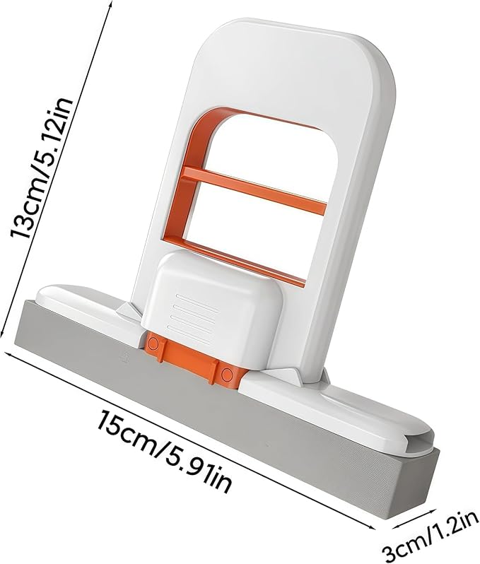 Portable Self-Squeeze Mini Mop | Hand Wash Free Cleaning Mop