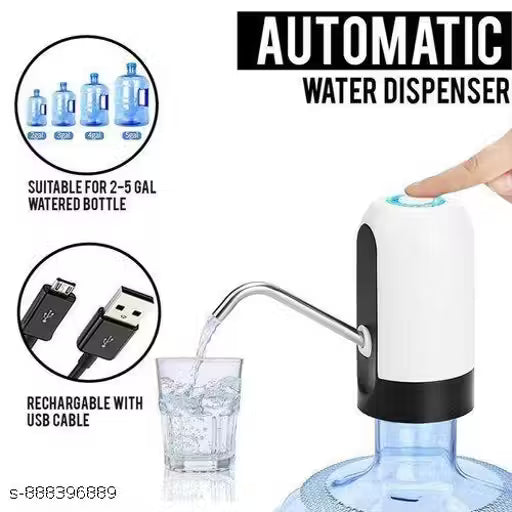 Wireless Water Pump Dispenser – Rechargeable Automatic Water Pump