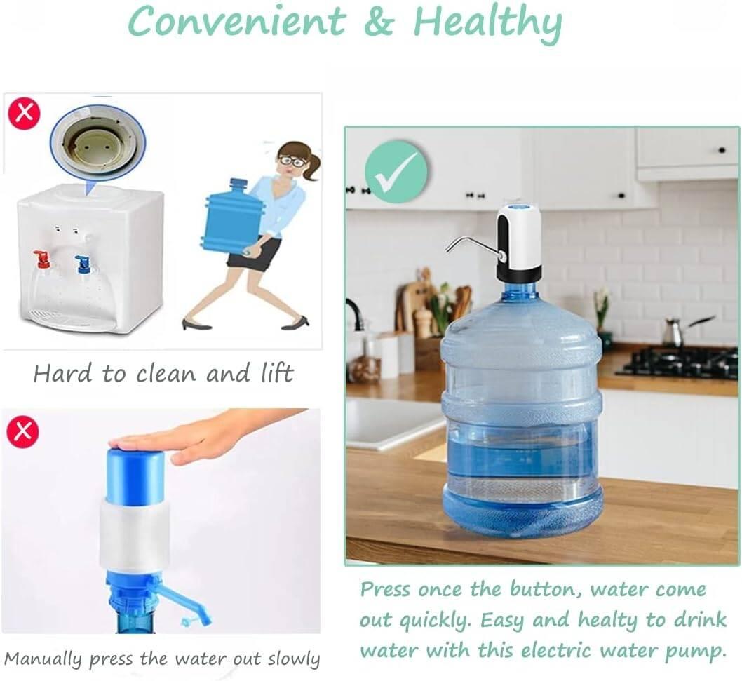 Wireless Water Pump Dispenser – Rechargeable Automatic Water Pump